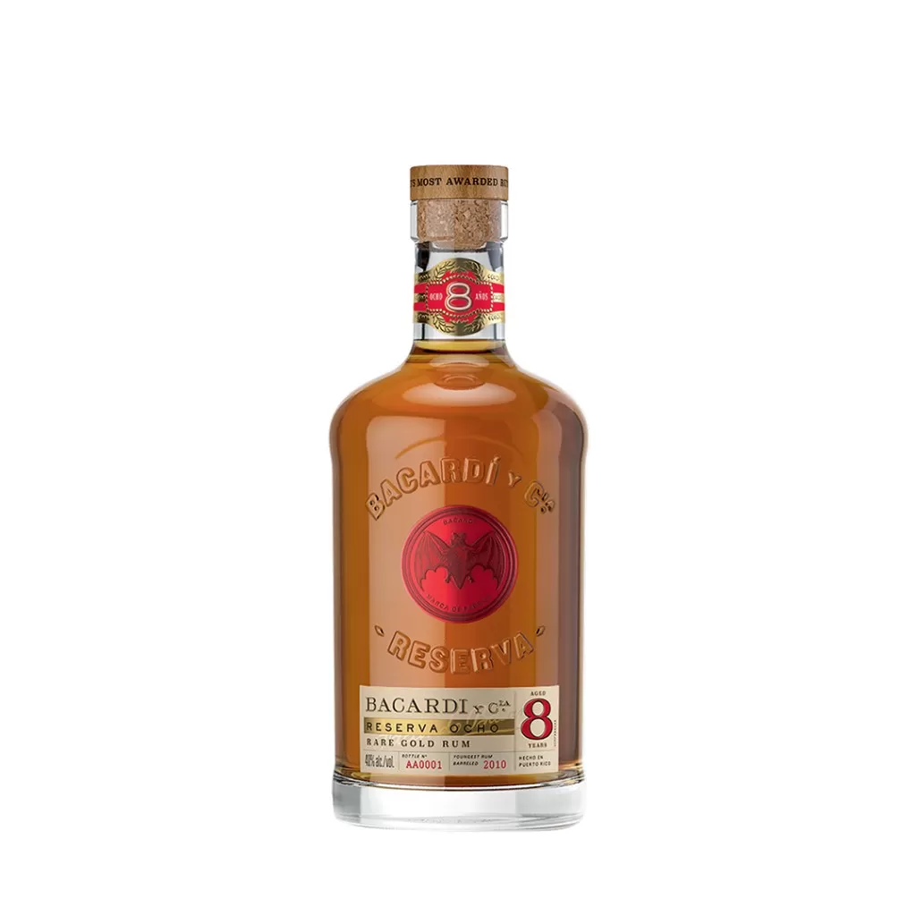 Bacardi Reserva 8 Años 750ml.